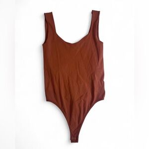 Free People Rust Bodysuit